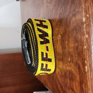 Authentic Off white belt -Virgil Abloh industrial waist belt